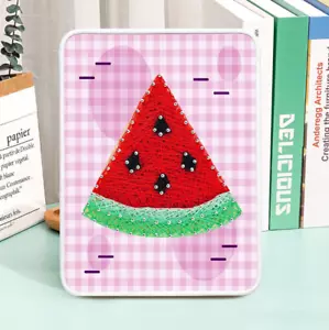 Wizardi Kit Corde Anguria Arte con Supporto. Semplice Corda Decorativa Fai da Te Ar... - Foto 1 di 5