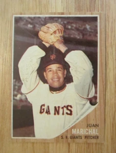Juan Marichal 1962 Topps #505 Trading Card MLB Baseball San Francisco Giants - Picture 1 of 10