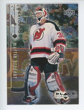 1998-99 UPPER DECK BLACK DIAMOND HOCKEY #50 MARTIN BRODEUR NEW JERSEY DEVILS