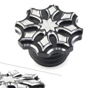 Fuel Gas Tank Cap Cover For Harley Sportster Touring Softail Dyna 1992-2017 2014 - Picture 1 of 8
