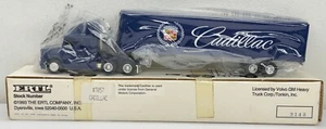 1993 ERTL WhiteGMC Aero Conventional Trailer 1/64 Die-Cast RARE Cadillac #T057 - Picture 1 of 13