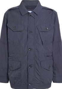 POLO RALPH LAUREN Blck Nylon Raincoat Jacket Military Field Utilty New XXL SC426 - Picture 1 of 17