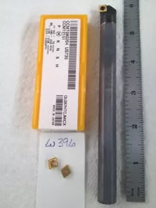 NEU 1/2" HARTMETALL BOHRSTANGE C08-SCLCR-2 MIT MIT MITSUBISHI CCMT 21,51 EINSÄTZE -W396- - Bild 1 von 8