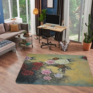 3D Colorful Flowers 609 Non Slip Rug Mat Room Mat Elegant Photo Carpet Coco - Picture 1 of 4