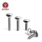 Stainless Steel Cap Head Screw Bolt With Square Neck Dome Head Screws Fastener
