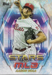 2023 Topps Update Series AARON NOLA Stars of MLB -PHILADELPHIA PHILLIES #SMLB-81 - Picture 1 of 1