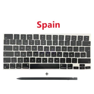 New Spain Keys Keycaps For Macbook Pro (M4 Pro) 14-inch A3401 EMC8894 2024 - Afbeelding 1 van 1