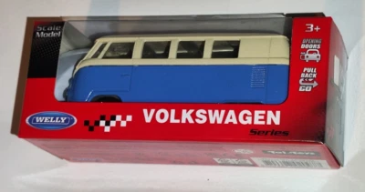 WELLY 2024  VW Bulli T1 bus modellino auto PRODOTTO LICENZA 1:34-1:39 nuovo - Immagine 1 di 4
