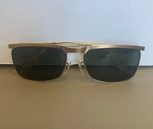 Vintage Años 70 B&L Ray Ban Olympians Chapado en Oro Modelo #4 51/4 Excelente Estado - Imagen 1 de 6