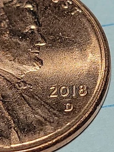 2018 Double Die Penny - Picture 1 of 3