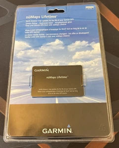 Garmin nuMaps GPS Navigation Lifetime Maps Card Nuvi Zumo - NEW Sealed - Afbeelding 1 van 6