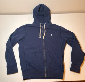Ralph Lauren Polo Herren Hoodie mit durchgehendem Reißverschluss | Blau | Small - Bild 1 von 5