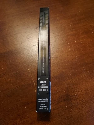Smashbox Always Sharp Waterproof Kohl Liner in Raven .01 oz New in Box - Image 1 of 3