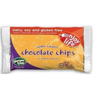 Enjoy Life - Chips de chocolate - Semi dulce - Estuche de 4 - 5 lb. Foto 1 de 2