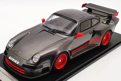 Kess Models 1/18 Scale Model KE18004C - Porsche 911 993 GT1 Aimeras - Met Grey - Image 1 of 4