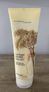 Bath & Body Works Pleasures, Body Cream Rice Flower Shea, 8 Oz - Picture 1 of 4