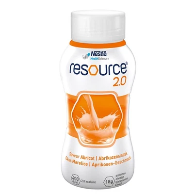 NESTLÉ HEALTH SCIENCE GMBH Resource 2.0 Aprikose 4x200ml PZN 17160593Trinknahrung Nestlé (17,38 EUR/l)