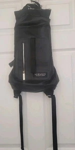 VERSACE PARFUMS RIDER MOCHILA NEGRA BOLSA DE VIAJE Gimnasio Hombro MUESTRA - Imagen 1 de 10