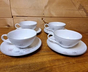 Mitsake Fine China 8 Stück - 4 Untertassen 4 Tassen (JAPAN) - Bild 1 von 11