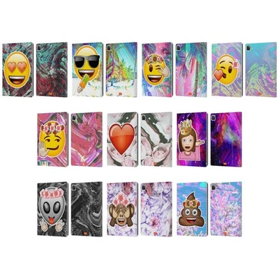 OFFICIAL emoji® SOLOS LEATHER BOOK CASE FOR APPLE iPAD - Image 1 of 4