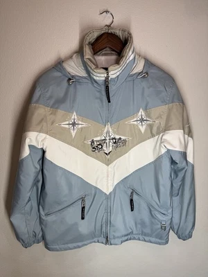 Bogner Goan Thylmann Invierno Chaqueta de Esquí Bordada Perro Trineo Mushers Talla 4 Husky Foto 1 de 4