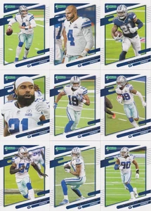 2021 Donruss Football DALLAS COWBOYS Team Set Complete with RATED ROOKIES - Picture 1 of 1