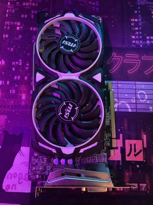 MSI GTX GeForce 1080 Ti Armor 11g Oc Graphics Card dual Fan- Lightly Used  - Image 1 of 4