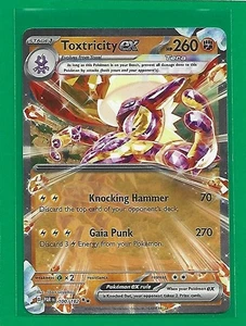 Pokémon TCG SV-Paradox Rift Toxtricity ex #100/182 Double Rare - Bild 1 von 2