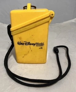 VTG Walt Disney World Resort Money Card Sealed Waterproof Carrier Lanyard - Picture 1 of 10