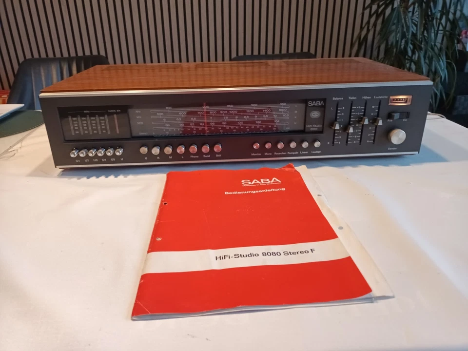 SABA Hifi Studio 8080 Stereo F , Vierkanal/Quadrosonic ,  bitte lesen !!! - Bild 1 von 4