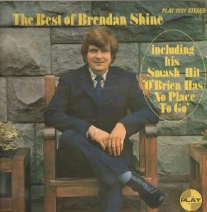 Brendan Shine Best of LP vinyl UK Play 1982 sleeve has small stain on reverse - Image 1 of 1