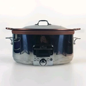 ALL-CLAD 7 qt. Electric Slow Cooker With Nonstick Copper Alluminum Insert - Picture 1 of 12