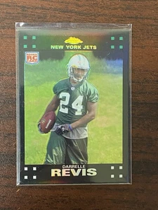 2007 Topps Chrome Darrelle Revis Rc Refractor #TC249 - Bild 1 von 2
