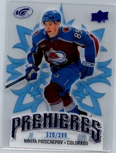 2024-25 Upper Deck Ice #188 Nikita Prishchepov Blue Colorado Avalanche /399 - Picture 1 of 2