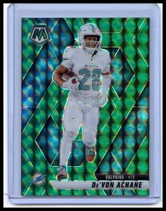 2025 Panini Mosaic #58 De'Von Achane Mosaic Green - Bild 1 von 2