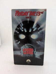 Friday The 13th Part VI: 6 Jason Lives VHS Tape 1986 Horror - Tested - Picture 1 of 8