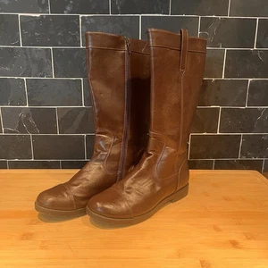 Stride Rite Damenmode/Reitstiefel Valerie dunkelbraun 5M Reißverschluss Mädchen - Bild 1 von 8
