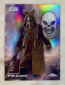 Benjar Pranic 2025 Topps Chrome Star Wars Skeleton Crew Refractor Card No 107 - Picture 1 of 2