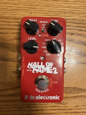 TC Electronic Hall of Fame 2 Reverb Effects Pedal (Good Condition!) - Image 1 of 4