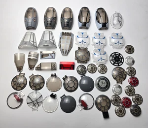 Lego Star Wars bedrucktes Schiff Windschutzscheiben Vordächer bedruckte Teile & Teile Konvolut B - Bild 1 von 8