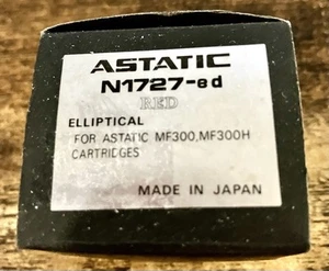 ASTATIC N1727-ed Elliptical Stylus For ASTATIC MF300 & MF300H Cartridges - NEW - Picture 1 of 4