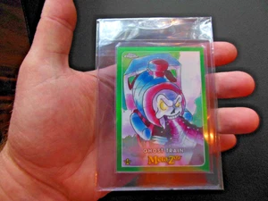99/99 MetaZoo Topps Chrome Ghost Train Green Refractor Card Bookend - Picture 1 of 3