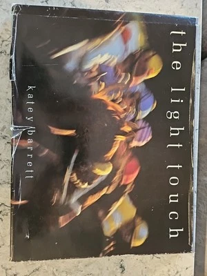 THE LIGHT TOUCH EQUESTRIAN HORSE PHOTOGRAPHY BOOK KATEY BARRETT SIGNED #806/1000 - Image 1 of 4