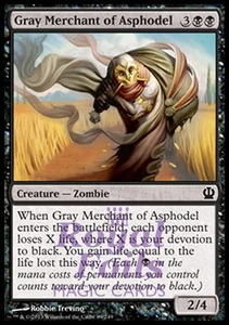 Gray Merchant of Asphodel 1x FOIL THS MTG Theros Common MINT - Picture 1 of 1