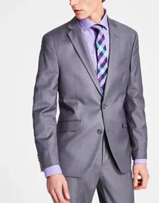 Kenneth Cole Hombre Flex Slim Traje Chaqueta Abrigo Deportivo 40 L NUEVO $395 29301056-056 Foto 1 de 2