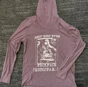 Bam Margera Fuckface Unstoppable hoodie MTV Jackass CKY Viva La Bam - Picture 1 of 3