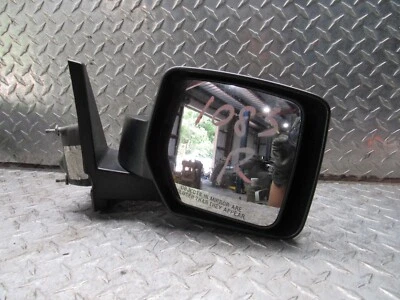 2010-2015 JEEP PATRIOT RIGHT FRONT PASSENGER SIDE VIEW MIRROR MANUAL BLACK Foto 1 de 4