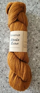 Araucania Alpaka Reina #24 Caramel 100g Skein 100% Alpaca - Picture 1 of 1