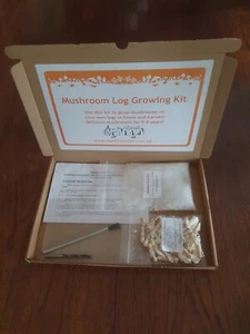 MUSHROOM LOG GROWING KIT - BLUE/GREY OYSTER - Picture 1 of 5