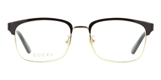 Gucci GG0934OA Men's Eyeglass Frame - Black/Gold/Red